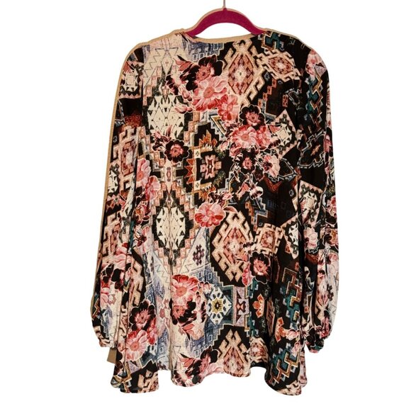 Show Me Your Mumu Women's Floral Boho Blouse Size M - Picture 8 of 12